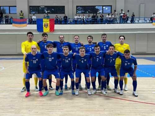 Naționala Moldovei de futsal a cedat în fața Armeniei într-un meci amical (video)