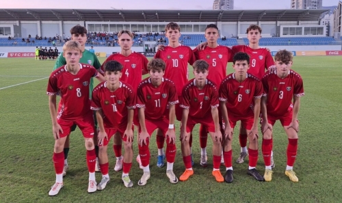 Сборная Молдовы U17 проиграла Грузии U17 в товарищеской игре