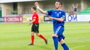 Nichita Moțpan este - al 11-lea jucător din istoria Naționalei Moldovei, care a debutat cu gol