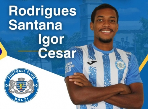 Oficial. Brazilianul Igor Cesar a semnat un contract cu FC Bălți