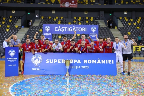 Юлиан Кожокару выиграл Суперкубок Румынии по футзалу с "Юнайтед Галац"