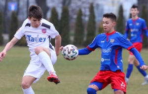 Tudor Butucel a marcat un gol din penalty pentru echipa de juniori a formației Rakuv