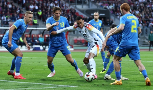 За несколько дней до матча с Молдовой сборная Украина сыграла также с Германией и Польшей