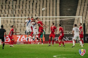 S-a aflat de ce Moldova a evoluat cu nouă jucători în ultimele 9 minute ale meciului cu Grecia
