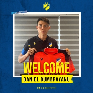 Daniel Dumbrăvanu va evolua sub formă de împrumut de la clubul italian SPAL în Cipru