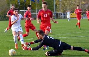 Selecționata Moldovei U-17 a remizat într-un amical cu Zimbru U-18 (video)