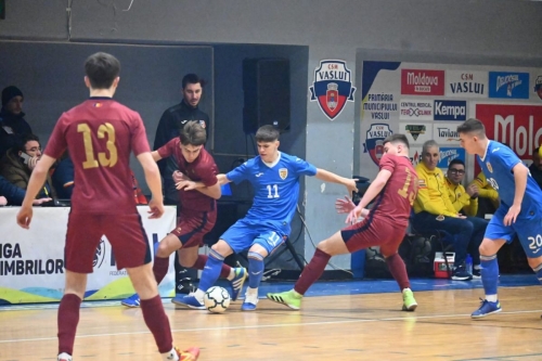Naționala de futsal U19 a Moldovei a fost învinsă de România în al doilea amical