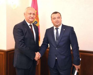 Leonid Oleinicenco a discutat cu Igor Dodon strategiile de dezvoltare a fotbalului (video)