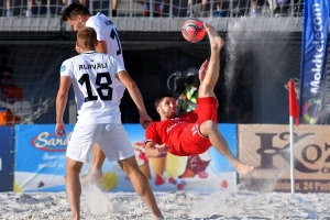 Selecționata Moldovei de fotbal pe plajă a ratat calificarea în finala turneului de promovare Euro Beach Soccer League