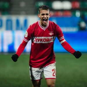 Fundașul al echipei Spartak-2 Moscova Daniil Pavlenko - unul dintre primii internaționali convocați la echipele naționale în baza Anchetei online a Departamentului Souting al FMF