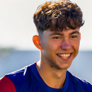 Leo Saca a jucat pentru Barcelona U19 în UEFA Youth League